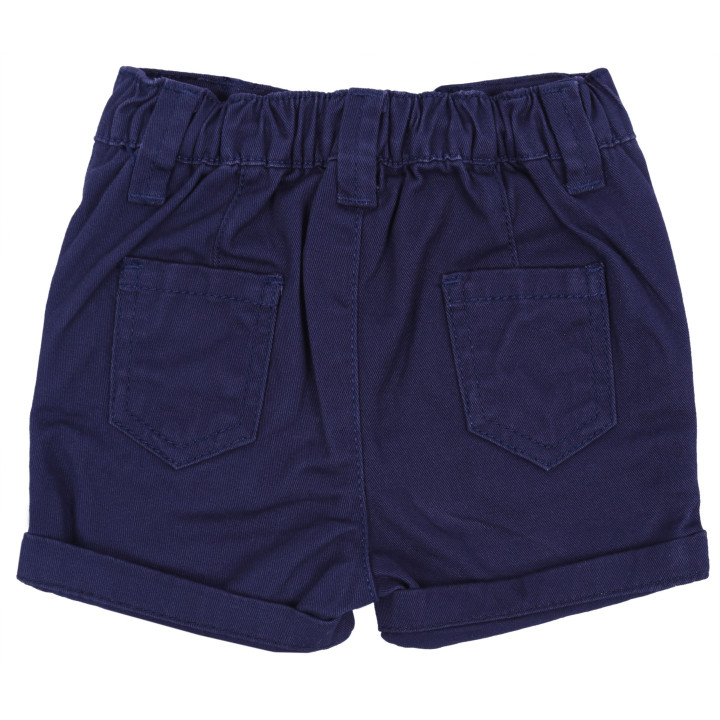 Donkerblauwe jongensshorts