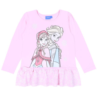 Roze shirt met franje - DISNEY Frozen
