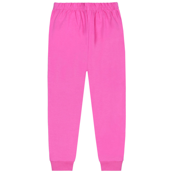 Witte en roze meisjespyjama met lange mouwen van TROLLS