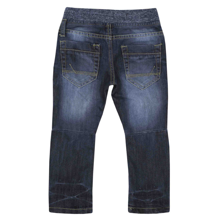 Denim broek met elastische band DENIM CO