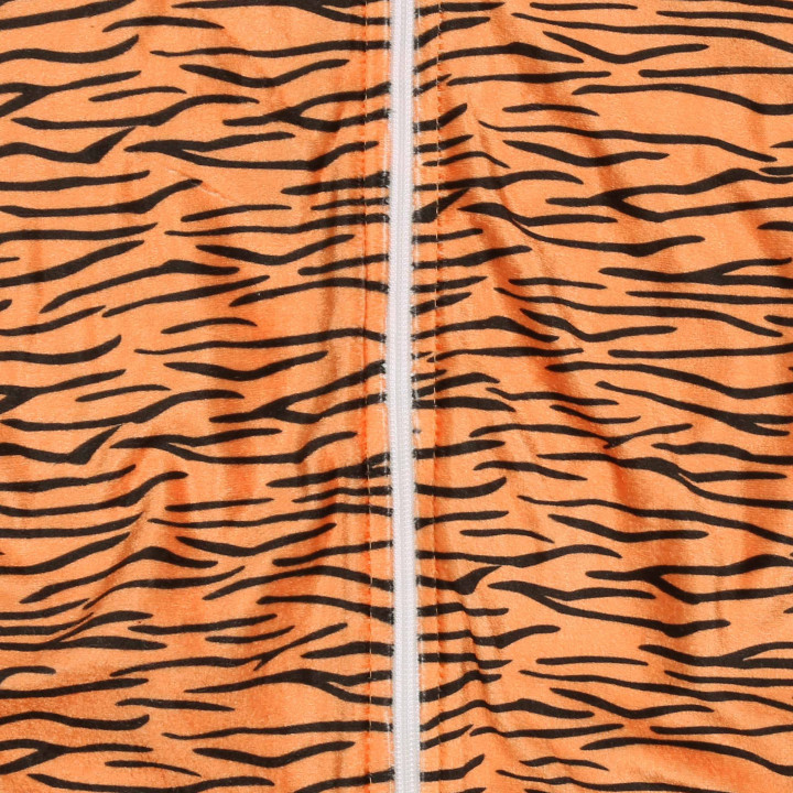 Tijger Kinder Onesie met Capuchon, Verkleedkleding, Kinderkostuum