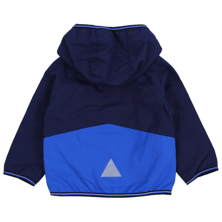 Kinderjack met capuchon, REGENJAS voor jongens MET REFLECTOREN