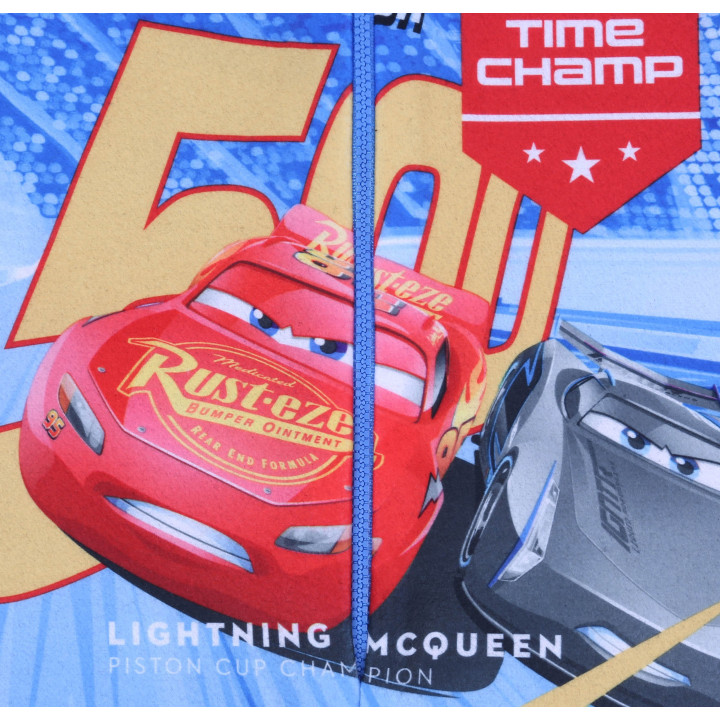CARS Disney Lightning McQueen POLAR Fleece eendelige pyjama, kinder onesie met rits