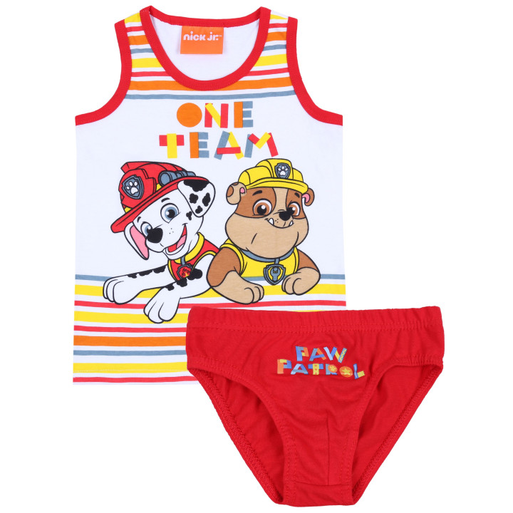 NICK JR - Kledingset: Slip + Paw Patrol T-shirt