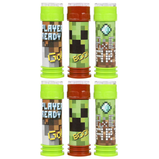 Minecraft Bańki mydlane z grą 55 ml MY BUBBLE