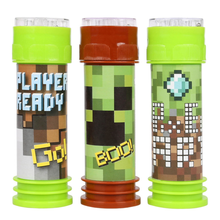 Minecraft Bańki mydlane z grą 55 ml MY BUBBLE