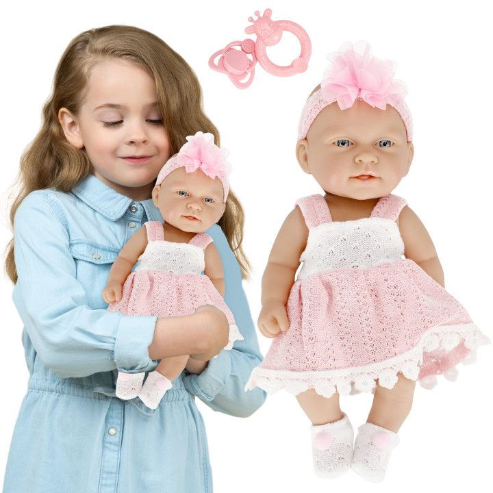 MEGA CREATIVE - Babypop 25 cm met accessoires