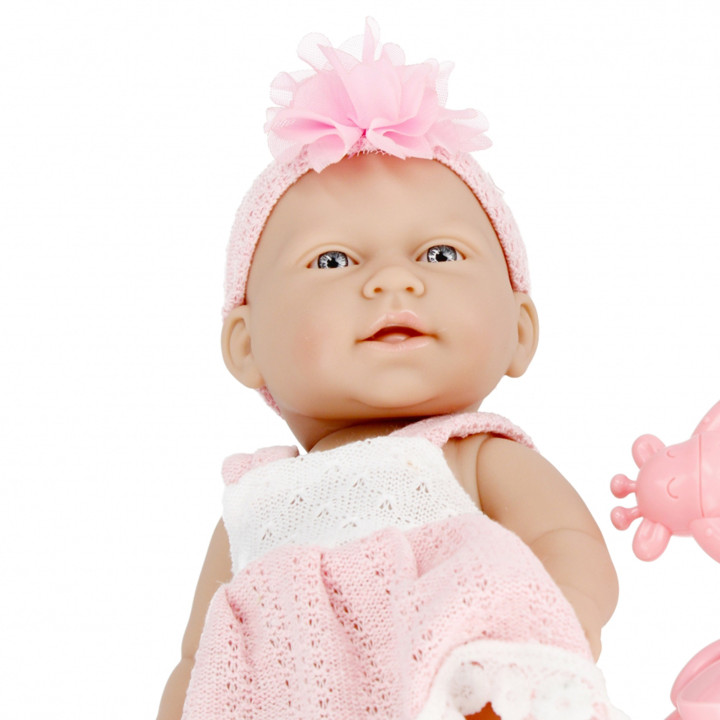 MEGA CREATIVE - Babypop 25 cm met accessoires