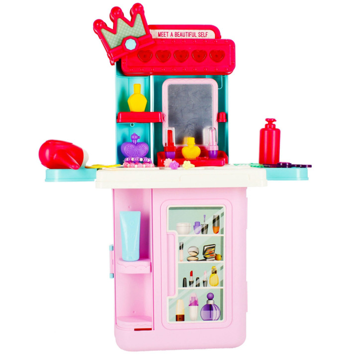 Mega Creative - Kaptafel in koffer, beautyset 4in1, voor vanaf 3 jaar