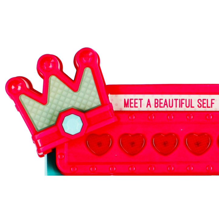 Mega Creative - Kaptafel in koffer, beautyset 4in1, voor vanaf 3 jaar