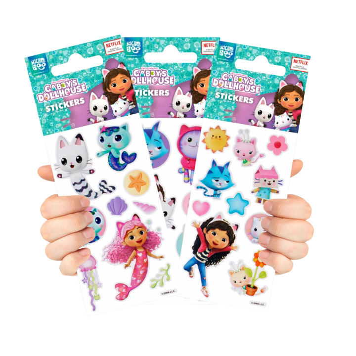 Gabby's Dollhouse sticker SET, stickers voor kinderen, stickers, 26 stickertjes
