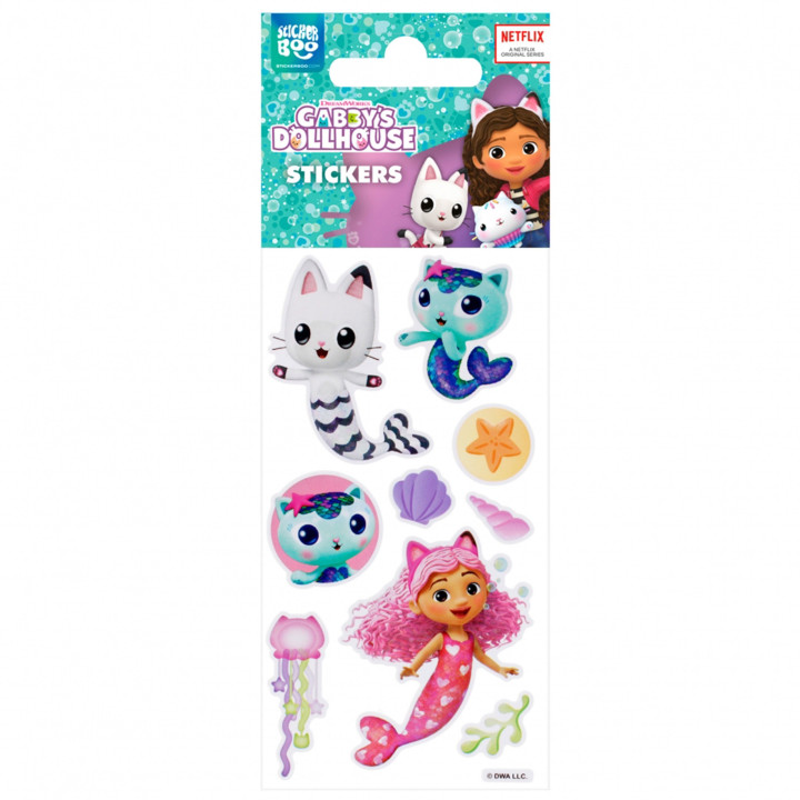 Gabby's Dollhouse sticker SET, stickers voor kinderen, stickers, 26 stickertjes
