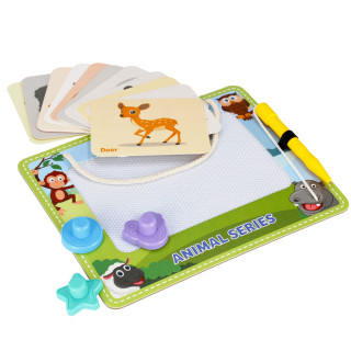 MEGA CREATIVE - Groene magnetische tracer met toebehoren, voor vanaf 3 jaar