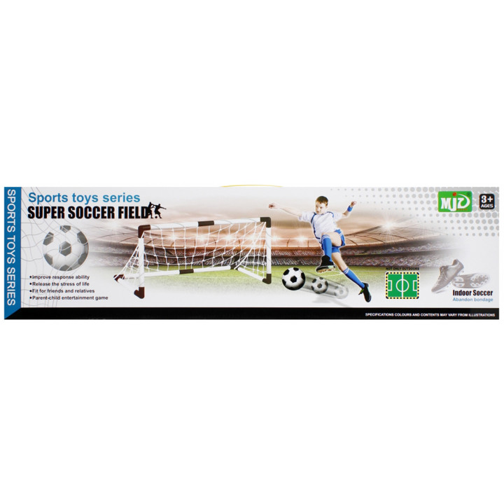 Voetbaldoel + bal en pomp, voor kinderen, voetbal 120 cm