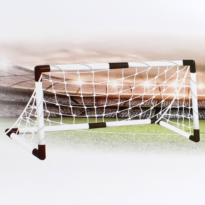 Voetbaldoel + bal en pomp, voor kinderen, voetbal 120 cm