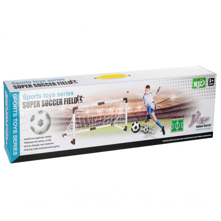 Voetbaldoel + bal en pomp, voor kinderen, voetbal 120 cm