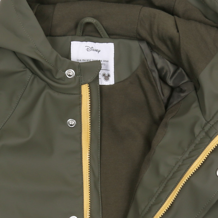 Kaki regenjas met capuchon - Donald Duck DISNEY