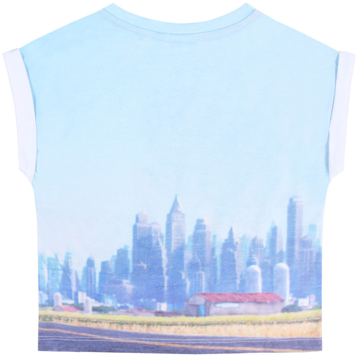 Wit, kort T-shirt/top MINIONS