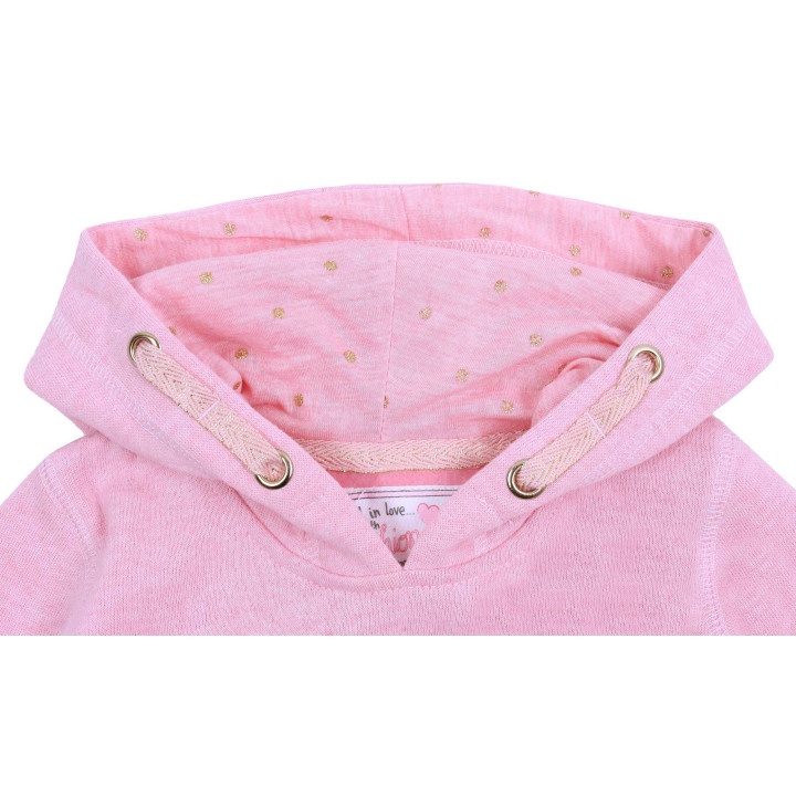 Roze hoodie YD