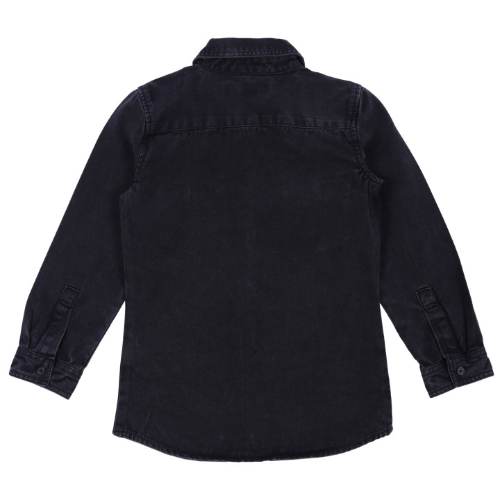 Zwart denim overhemd DENIM CO