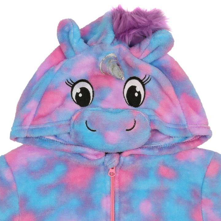 Eenhoorn Kinder Onesie met Capuchon, Kostuum, Outfit voor Kinderen.