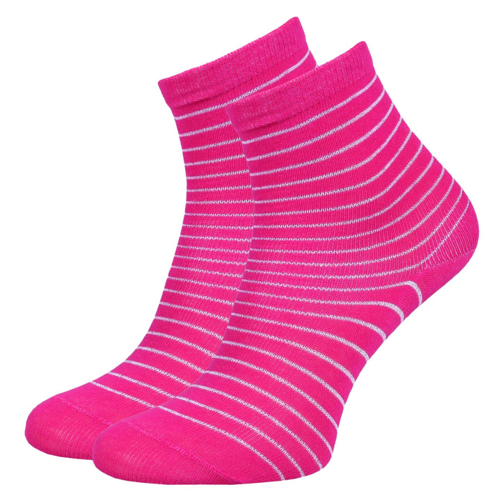 Set kindersokken, roze en zwarte korte sokken 5 paar OEKO-TEX