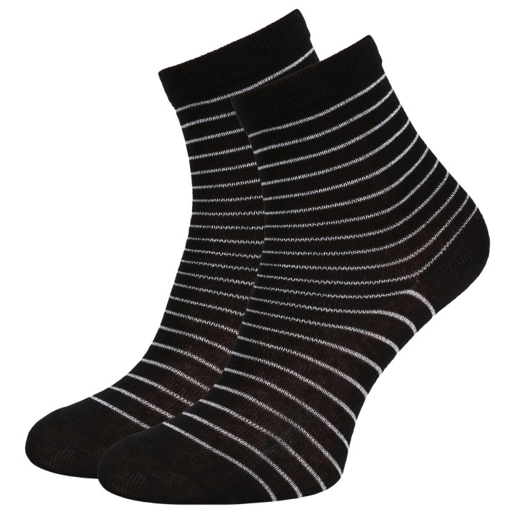 Set kindersokken, roze en zwarte korte sokken 5 paar OEKO-TEX