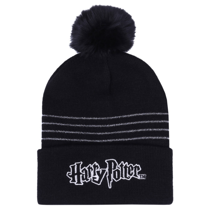 Zwart-zilveren meisjesmuts Harry Potter